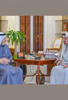 Ajman Ruler receives Chairman of Saudi German Health Group