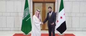 أحمد الشرع وفيصل بن فرحان