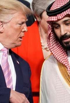 محمد بن سلمان وترامب