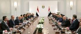 اجتماع الحكومتين المصرية والعراقية