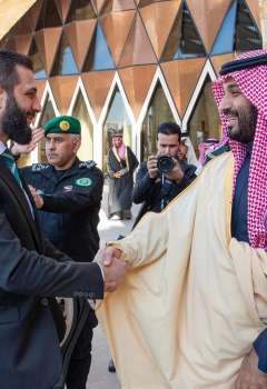 محمد بن سلمان وأحمد الشرع