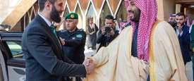 محمد بن سلمان وأحمد الشرع