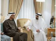 UAE President visits Mohammed Al Bowardi 