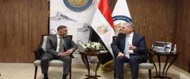 لقاء المهندس كريم بدوى و ناصر اليافعي