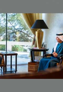 Saud bin Saqr receives IHG Hotels & Resorts Regional Managing Director