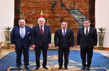 لقاء السيسي ورئيس الكونجرس اليهودي