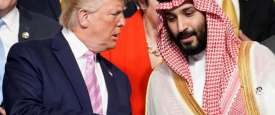 محمد بن سلمان ودونالد ترامب