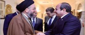الرئيس السيسي وعمار الحكيم