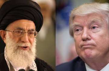دونالد ترامب وعلي خامنئي