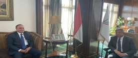 المهندس خالد عبد العزيز والكاتب عبد المحسن سلامة