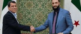 أحمد الشرع وقائد قسد