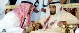 المؤسس الشيخ زايد والرئيس محمد بن زايد
