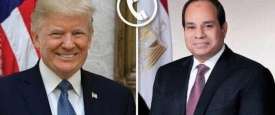 الرئيسان السيسي وترامب
