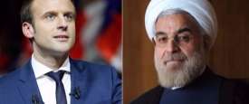 روحاني وماكرون 