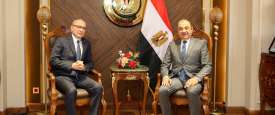 الوزير المصري والسفير التركي