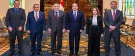 السيسي والوفد الكويتي