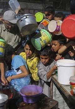 سكان غزة