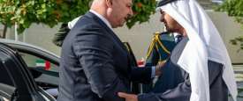 الشيخ محمد بن زايد وجوزاف عون