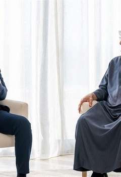 الرئيسان الإماراتي والقبرصي