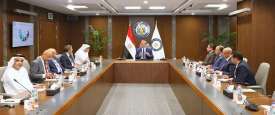 لقاء وزير البترول ومجموعة أبوظبي
