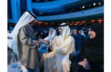 Sultan bin Ahmed honours SAEE’s winners