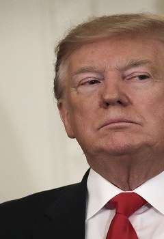  الرئيس الأمريكي دونالد ترامب