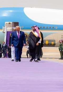 محمد بن سلمان والرئيس ترامب