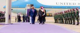 محمد بن سلمان والرئيس ترامب