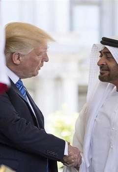 الرئيسان الإماراتي والأمريكي