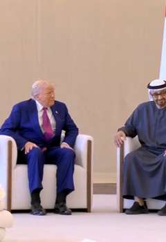 محمد بن زايد وترامب