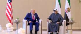 محمد بن زايد وترامب