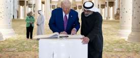 ولي عهد أبوظبي وترامب