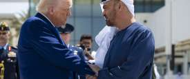 محمد بن زايد ودونالد ترامب