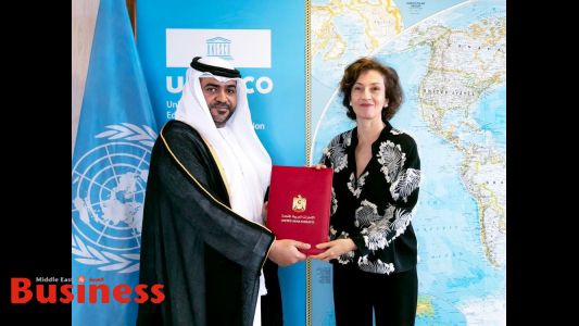 UAE Ambassador presents credentials to Director-General of UNESCO