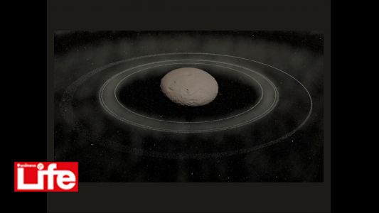 Astronomers observe rings forming around icy celestial body Chiron