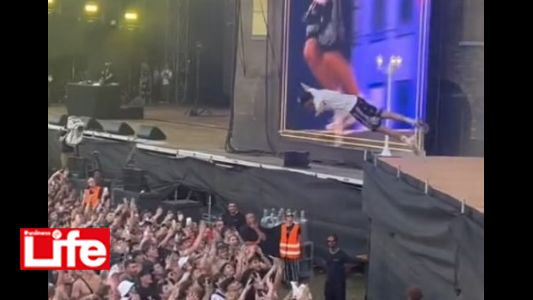 Fan of Rapper Stockly Seriously Injured After Failed Jump into Audience at Music Festival